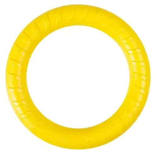 Pet Toy Flying Discs for Large/Medium Dogs, Durable Rubber Fetch Frisbee, Soft Lightweight Interactive Outdoor Throw Toy for Aggressive Chewers, Training Exercise Pet Play Toy