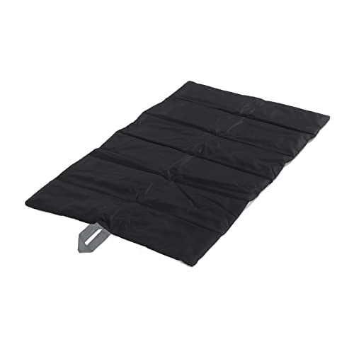 Portable Pet Mat Foldable Rollup Pet Camping Bed Outdoor Travel Gray 600D Oxford Cloth 41.73x24.80in