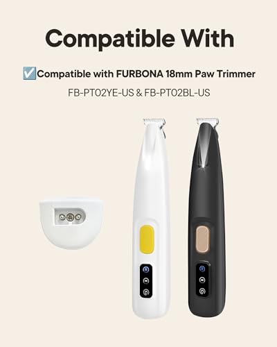 FURBONA Replacement Charging Cable for 18mm Paw Trimmer FB-PT02YE-US & FB-PT02BL-US, USB-A Power Cord, 50cm / 20in Backup Charger, 5V Charging Cable