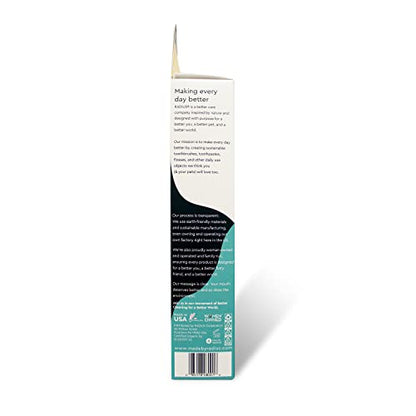 RADIUS USDA Organic Dental Solutions Puppy Kit 2 Units, Kit Includes 1 Dog Toothbrush & 1 0.8oz Toothpaste, Ultra Soft Bristle & Non Toxic Toothpaste for Dogs, Designed to Clean Teeth, Xylitol Free - style: Puppy - Pack of 2