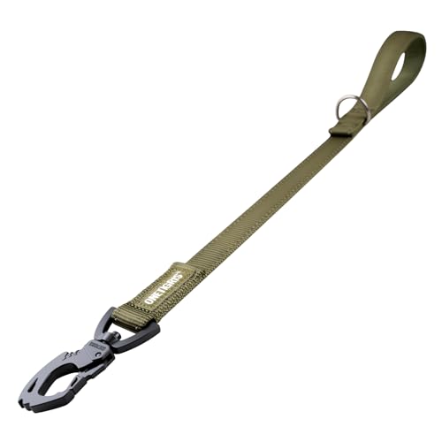 OneTigris Bolt Short Traffic Dog Leash for Small Medium Large Dogs (Green, M) - color: Green, size: M