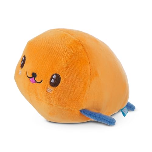BarkBox Santiago Seal Dog Toy | Plush Rip & Reveal Toy with Hidden Surprise Inside & Squeaker | Discover & Squeak Toy for Small to Medium Dogs - color: Santiago Seal