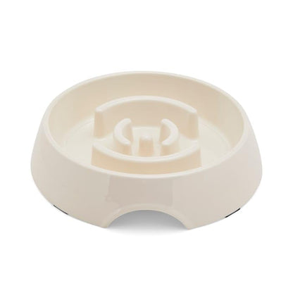EveryYay by Petco Take it Slow White Slow Feeder Pet Bowl 5.25 Cups - size: Large