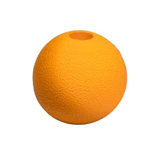 Amazon Basics Interactive Bouncy Durable Rubber Dog Toy Balls, 2.5 inch, Multi-Color Blue/Orange, Pack of 10 - size: 2.5 inch, style: Fetch Balls (Pack of 10)