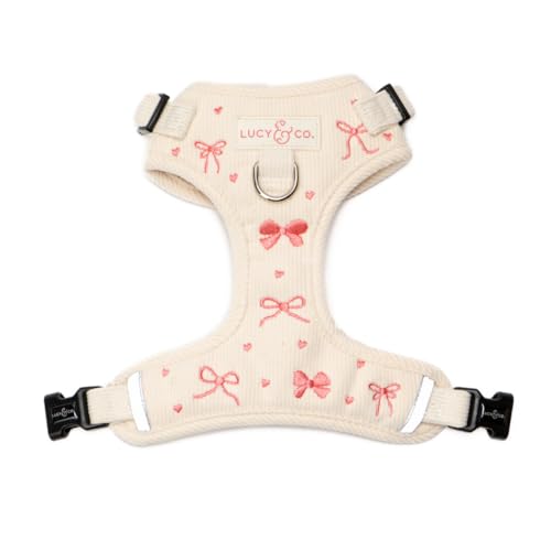 Lucy & Co. Ever So Sweet No-Pull Dog Harness, Adjustable Front Clip Harness with Comfort Padding, X-Large - color: Ever So Sweet, size: X-Large
