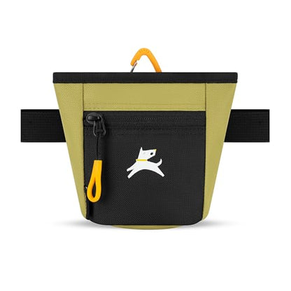 OllyDog, Goodie Treat Bag, Dog Treat Training Pouch | Magnetic Closure | 3 Ways to Wear | Hands-Free Waist Belt | Water-Resistant Recycled Vegan Fabric (Alchemy) - color: Alchemy