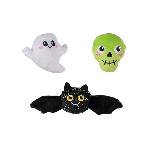Fringe Studio Pet Toy, Boo YAH! Plush Dog Toy 3 PCS Set, PetShop Collection (662191) - color: Boo Yah!
