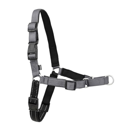 Petsafe Deluxe Easy Walk Harness, Small, Steel Gray, EWH-D-HC-S-STL - color: Steel Grey, size: Small (Pack of 1)