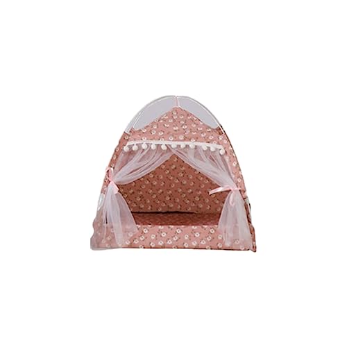 Washable Cat Dog Tent Dogs Cat Beds for Indoor Cats Waterproof Pet Tent Warm Outdoor Cat Enclosures Cat Cave Covered Cat Bed Fits Puppy Or Small Pet Birthday forfor Men Women Cute Stuff (Gray)