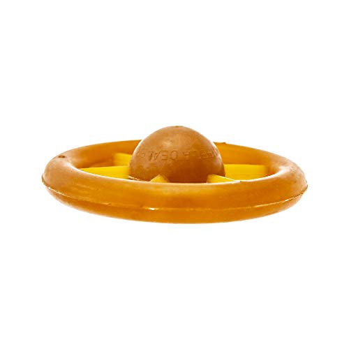 Fuzzy Puppy Dog Toys for Aggressive Chewers: All-Natural Rubber, Durable Dog Chew Toy, Great Teething Toys for Puppies | Wheelie (FP-Toy05) - style: Wheelie