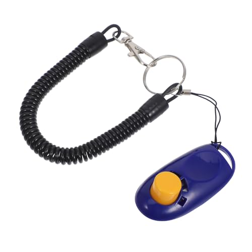Toyvian PET Training Clicker for Dogs and Cats Sound Training Device with Wrist Strap Dog Behavior Trainer and PET Behavior Management