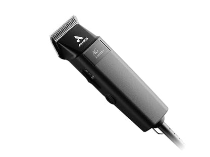 Andis 12845 Ultra-Light 2-Speed Professional-Grade Detachable Blade Clipper, Animal/Dog Grooming, for All Coats & Breeds, AG, Black - size: #10