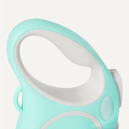 Amazon Basics Retractable Dog Leash, Double-Sided Reflective, 5m, Size S, Blue - size: S