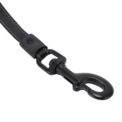 Retractable Dog Leash, Pet Walking Leash with One Handed Brake, Reflective Strips and LED Light, Heavy Duty for Small and Medium Dogs (Large Size(21x15in)) - size: Large Size(21x15in), style: Large Size(21x15in)
