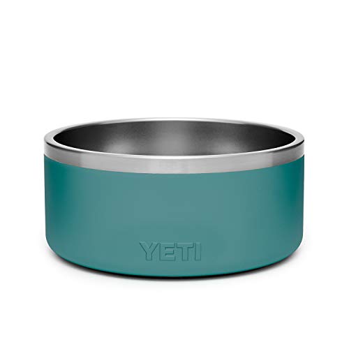 YETI Boomer 8, Stainless Steel, Non-Slip Dog Bowl, Holds 64 Ounces - color: River Green
