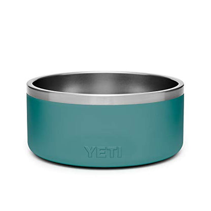 YETI Boomer 8, Stainless Steel, Non-Slip Dog Bowl, Holds 64 Ounces - color: River Green