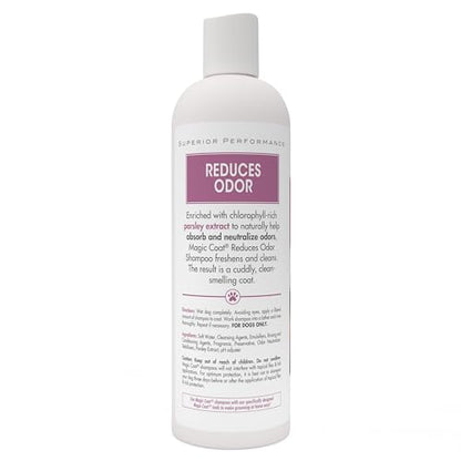 Four Paws Magic Coat Dog Shampoos for Dogs, Dog Grooming Supplies, Dog Bathing Supplies, Made in USA - size: 16 Ounces (1 Count), style: Reduces Odor Dog Shampoo