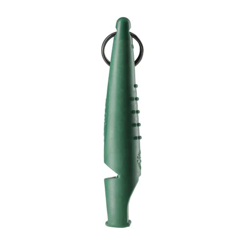 ACME Alpha 211.5 Professional Dog Training Whistle with Enhanced Ergonomic Grip. BPA-Free Plastic. 110 dBA. Long Range. Standardized Frequency. Weatherproof. Made in the UK (Forest Green) - color: Forest Green