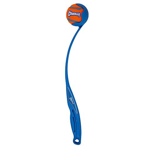 Chuckit! Sport 18M Dog Ball Launcher, 18" Length, Includes Medium Ball (2.5") For Dogs 20-60 Pounds - size: 18in, style: Sport