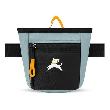 OllyDog, Goodie Treat Bag, Dog Treat Training Pouch | Magnetic Closure | 3 Ways to Wear | Hands-Free Waist Belt | Water-Resistant Recycled Vegan Fabric (St. Lucia) - color: St. Lucia