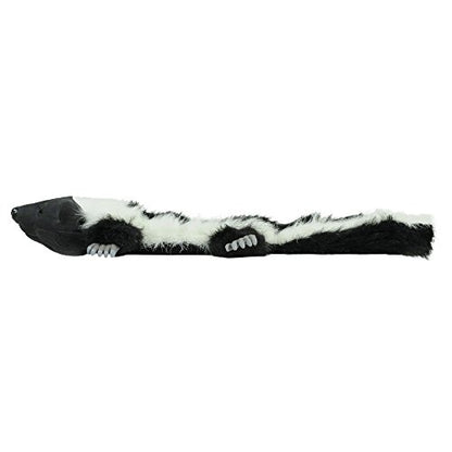 Hyper Pet 48847 Real Skinz Dog Toy, Skunk,Black/White - size: Medium, style: Skunk