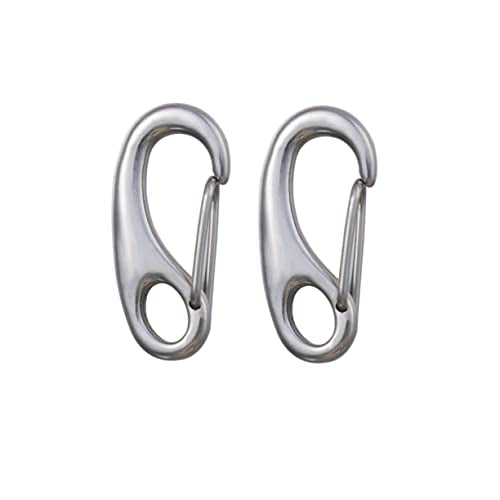 4pcs Stainless Steel Pet Id Tag Clips for Dogs and Cats Quick Connect Clamps for Easy Collar Changes and Tag Transitions