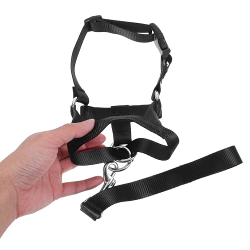 Healifty Adjustable Soft Dog Muzzle 2pcs Set Large Size Pet Grooming Mask for Training Walking and Travel