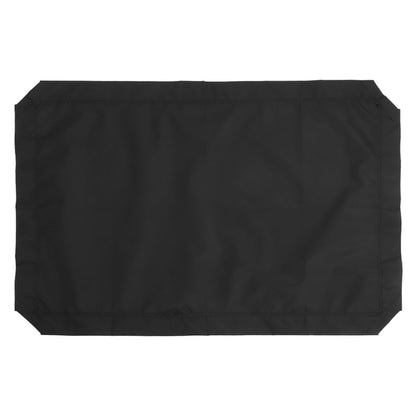 POPETPOP Elevated Dog Bed Replacement Cover Breathable Mesh Dog Cot Cover Pet Camp Bed Indoor Outdoor - size: 90.00X69.00X0.80CM