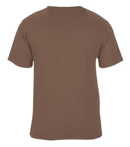 SEA DOG Classic Original Pocket Print Graphic T-Shirt, 100% Ringspun Cotton, Relaxed Fit, Printed in USA - color: Espresso, size: Medium