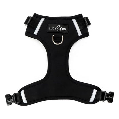 Lucy & Co. The Midnight No-Pull Dog Harness - Size X-Large - Vest to Stop Pulling & Walk Easy - Comfortable Leash Training Product w/Adjustable Chest & Neck Straps - color: The Midnight No-Pull Harness, size: X-Large