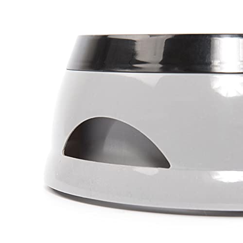 Dog Water Bowl,No-Spill Pet Water Bowl,Non Slip Bottom,750mL/25oz Slow Water Feeders,for Dogs,Cats - color: A-1