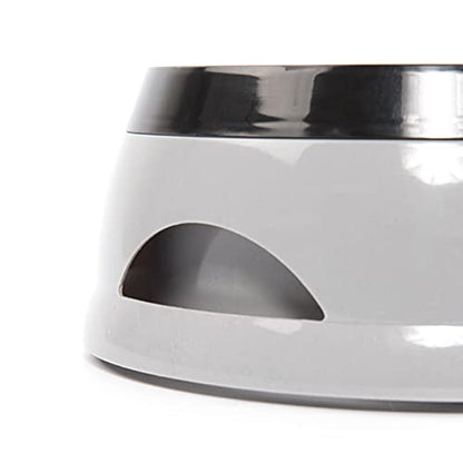 Dog Water Bowl,No-Spill Pet Water Bowl,Non Slip Bottom,750mL/25oz Slow Water Feeders,for Dogs,Cats - color: A-1