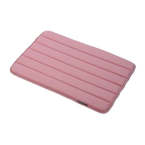 BALANCE Dog Crate Pad, Dog Foam Crate Mat Kennel Pad, Washable Water-Resistant Pet Bed Flat Dogs Cage Mat for Medium Dogs - color: Mellow Rose, size: 30.0"L x 19.0"W x 0.8"Th