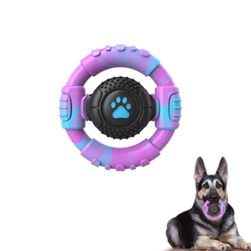 Dog Toys for Aggressive Chewers Large Medium Small Breed, Indestructible Durable Tough Dog Chew Toys to Keep Them Busy, Nylon Rubber Interactive Dog Toys - color: Mixed