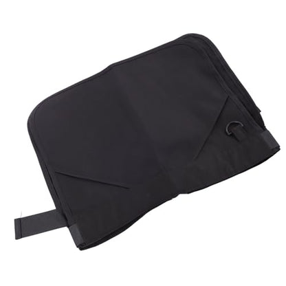 Fafeicy Waist Belt Apron Bag Canvas Tool Apron with Adjustable Strap 27 to 46 in 4 Front Pockets Large Back Pocket for Gardening Dog Trainer Hairstylist Outdoor Work