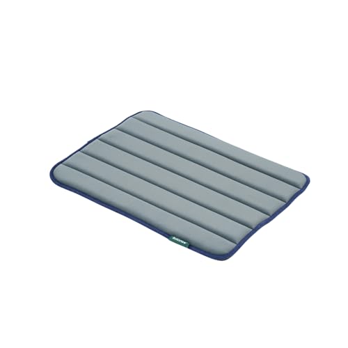 BALANCE Dog Crate Pad, Dog Foam Crate Mat Kennel Pad, Washable Water-Resistant Pet Bed Flat Dogs Cage Mat for Small Dogs - color: Dusty Blue, size: 24.0"L x 18.0"W x 0.8"Th