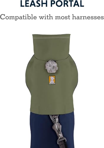 Ruffwear, Sun Shower Dog Raincoat, All-Weather Jacket, Waterproof, Windproof & Lightweight, Midnight Blue, Medium - color: Midnight Blue, size: Medium