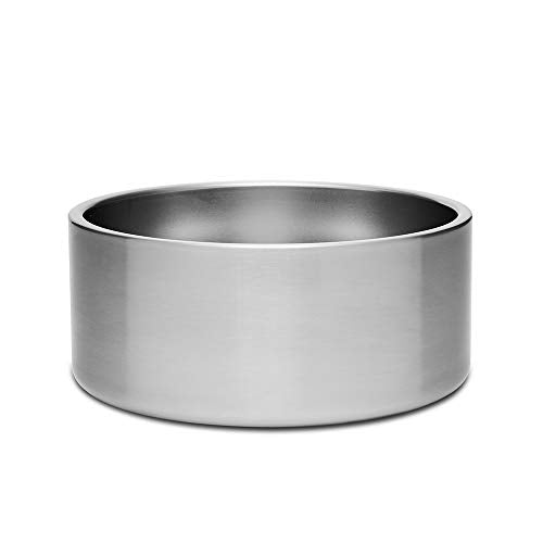 YETI Boomer 8, Stainless Steel, Non-Slip Dog Bowl, Holds 64 Ounces - color: Stainless