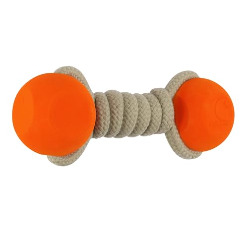 Carhartt Pet Training Tools, Rugged Dog Tool for Tug, Fetch and Play, Rope Bone (Blaze Orange) - color: Rope Bone (Blaze Orange)