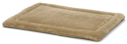 MidWest Homes for Pets Small QuietTime Taupe Micro Terry Pet Bed, Ultra-Soft & Cushioned Crate Pad for 24-inch Crates, Machine Washable, For Small Dogs & Cats - size: 24 inch
