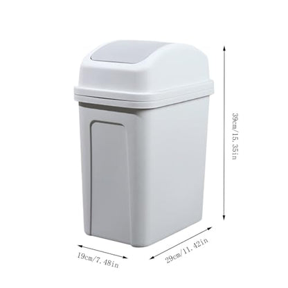 Bathroom Trash Can with Lid ,5.5 Gallons, Plastic Garbage Can with Lid, Waste Basket,trash Bin,garbage Bin ,dog Proof Trash Can for Office, Bathroom, Kitchen, Living Room, Bedroom, Outdoor, Dorm - color: Pink
