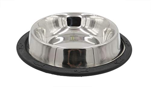 Aimé Anti-Slip Stainless Steel Bowl for Dog, 12 cm, 0.1401 kg