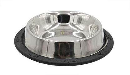 Aimé Anti-Slip Stainless Steel Bowl for Dog, 12 cm, 0.1401 kg