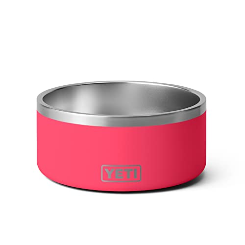YETI Boomer 8, Stainless Steel, Non-Slip Dog Bowl, Holds 64 Ounces - color: Bimini Pink