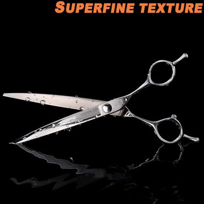High-end Professional Dog Grooming Curved Scissors Pet Curved Shears 7.5 Inches Extremely Very Sharp Made Of Stainless Steel Alloy By Hand For Dog Cat Groomer - size: 7.5inch, style: Curved Shears