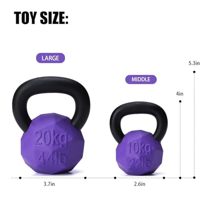 MECOOL Indestructible Dog Toy for Aggressive Chewers - Heavy Duty Chew Ring with Durable Nylon and Treat Dispenser Rubber Base, Interactive Food Puzzle Dog Chew Toy,Large Purple - size: L Purple