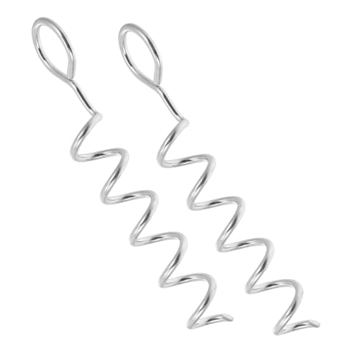 Abaodam 2Pcs Heavy Duty Dog Ground Anchor Portable Tie Out Stake for Outdoor Use for Camping Hiking and Dog Training Stable and Easy to Install Holds Strong Wind