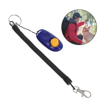 Toyvian PET Training Clicker for Dogs and Cats Sound Training Device with Wrist Strap Dog Behavior Trainer and PET Behavior Management