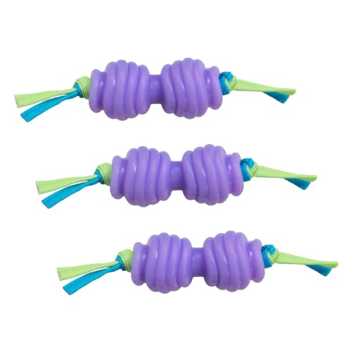 Petstages Mini Orka Chew Pair Bone & Dumbbell Dog Toys - 6 Pack - size: Mini (Pack of 6)