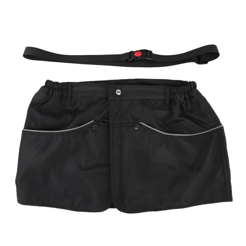 Dog Trainer Apron Shorts, Waterproofing Polyester with Large Capacity Pockets, Durable Training Waist Pouch - Scratch Protection, Spacious Storage, Ideal for Dog Training